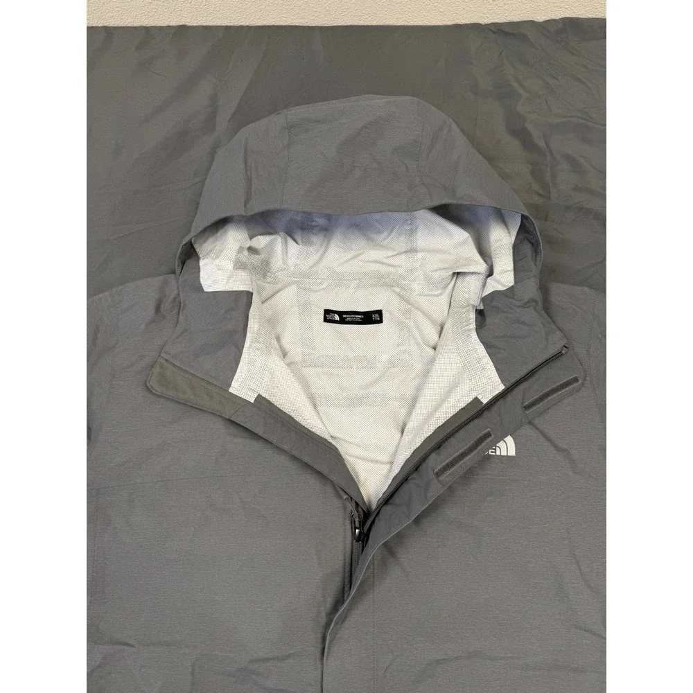 The North Face Venture 2 Jacket Mens XXL Grey Heather DryVent Rain NWT